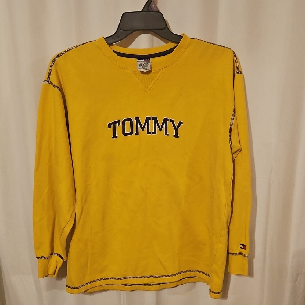Tommy Hilfiger Yellow Sweatshirt